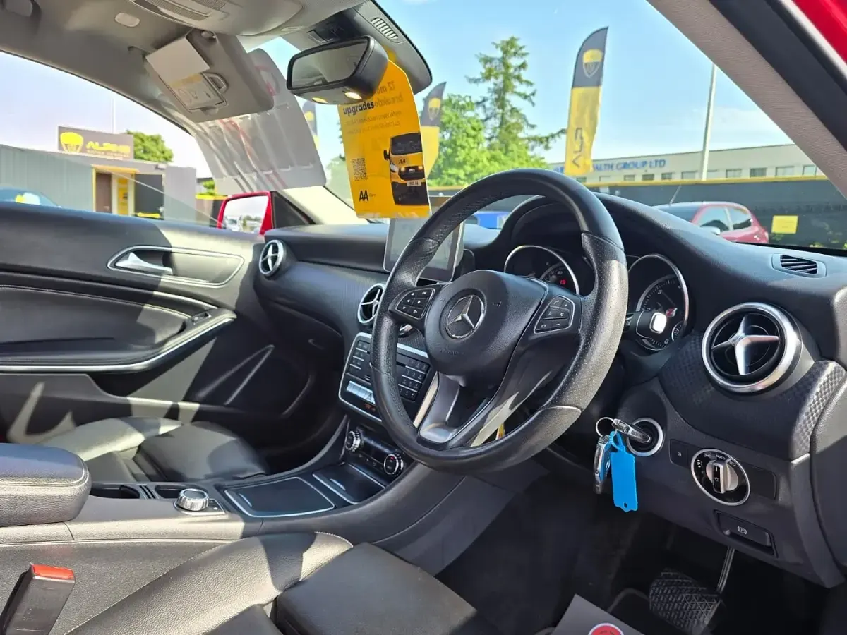 Used Mercedes A180 Premium 2017 Red Hatchback