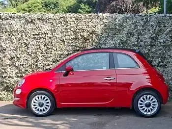 Used Fiat 500C 70 HP (51 kW) 2025 Red Cabriolet