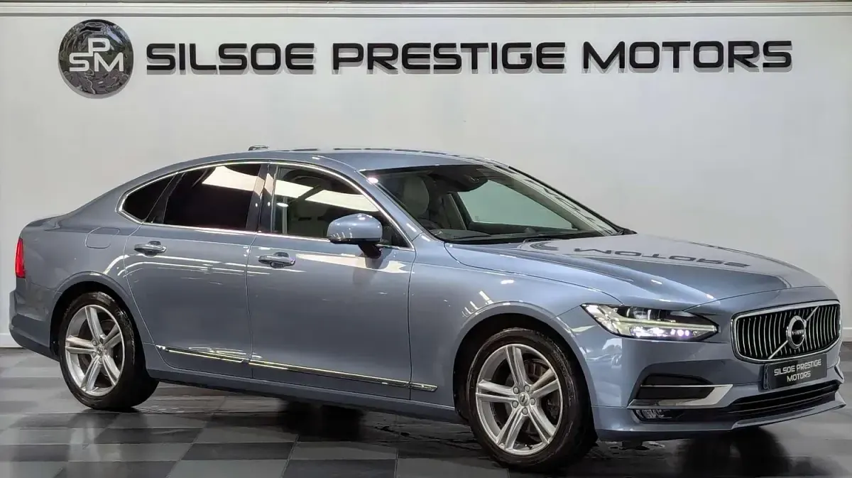 Used Volvo S90 Inscription 2017 Blue Sedan