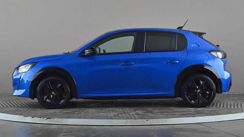 Used Peugeot e-208 GTi 100 kW (136 HP) 2021 Blue Hatchback