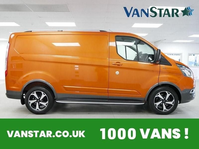 Used Ford Transit Custom Active 170 HP (125 kW) 2022 Orange Van