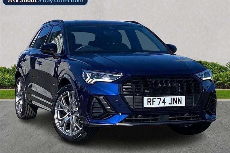 Blue Used 2025 Audi Q3 Black Edition SUV | £36,675 (Fair price) - Image 1/4