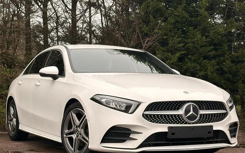 Used Mercedes A200 AMG line 150 HP (110 kW) 2020 White Sedan