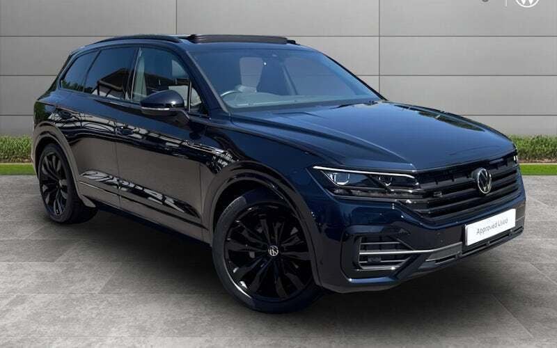 Blue Used 2022 VW Touareg Black Edition SUV | £43,495 (Fair price) - Image 1/4