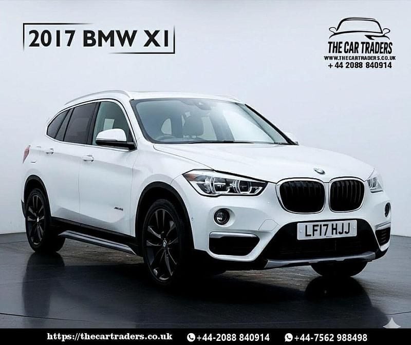 White Used 2017 BMW X1 xLine SUV | £12,488 (Fair price) - Image 1/4