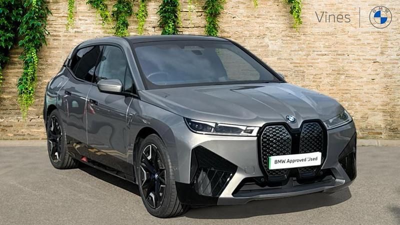 Grey Used 2022 BMW iX M Sport SUV | £39,490 (A bit pricey) - Image 1/4
