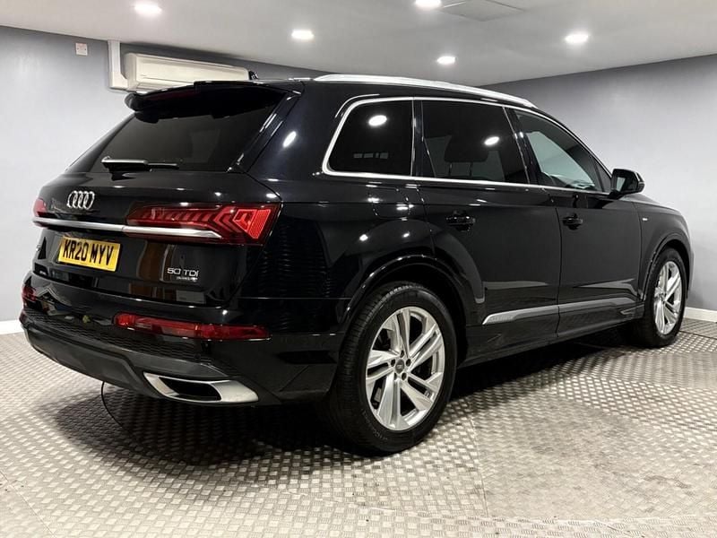 Used Audi Q7 S-Line 286 HP (210 kW) 2020 Black SUV