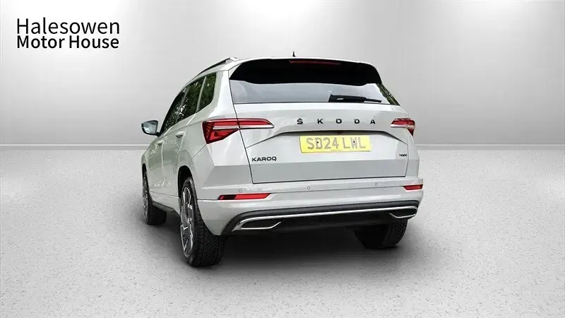 Used Skoda Karoq SportLine 150 HP (110 kW) 2024 Grey SUV