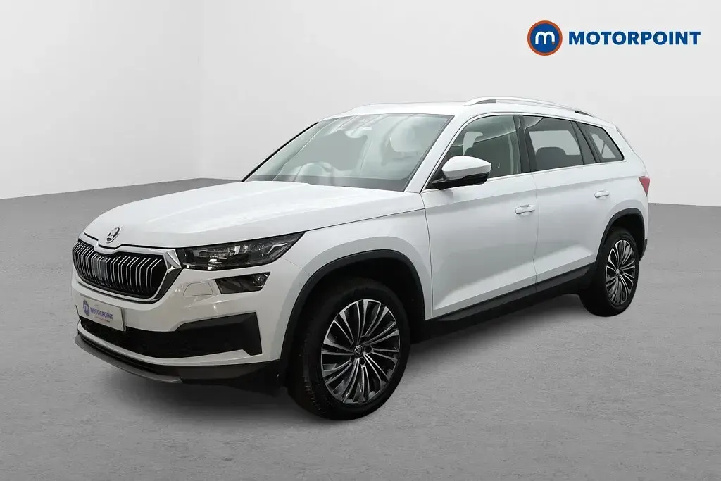 Used Skoda Kodiaq SE L Executive 150 HP (110 kW) 2023 White SUV