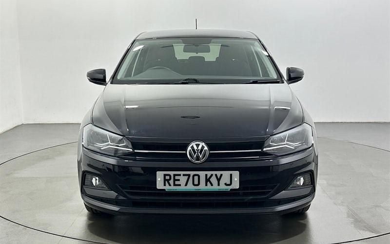 Used VW Polo Match 95 HP (69 kW) 2020 Black Hatchback
