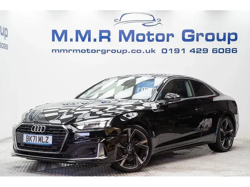 Used Audi A5 Sport 190 HP (139 kW) 2021 Black Coupe