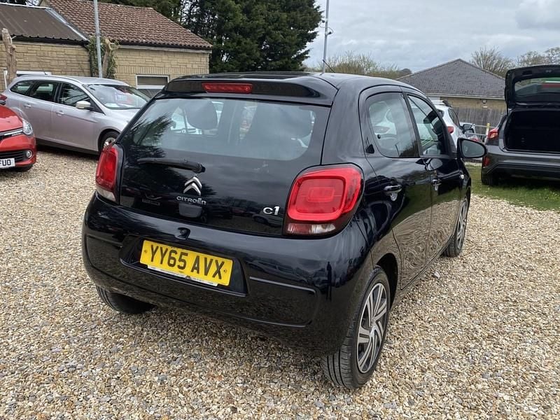 Used Citroën C1 Flair 68 HP (50 kW) 2015 Blue Hatchback