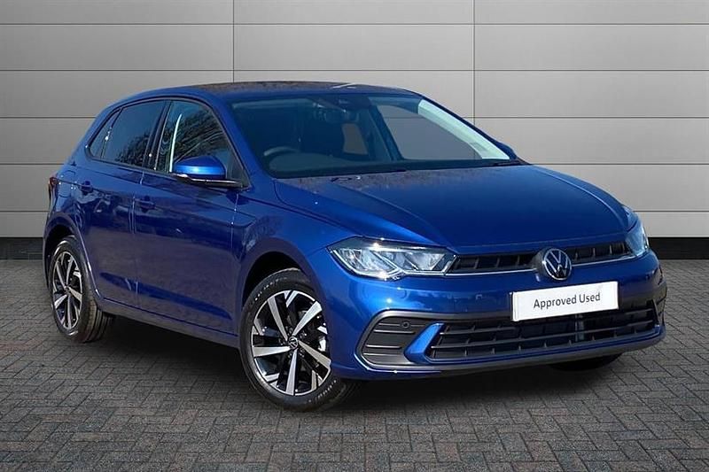 Ny VW Polo Match 95 HK (69 kW) 2026 Vit Halvkombi