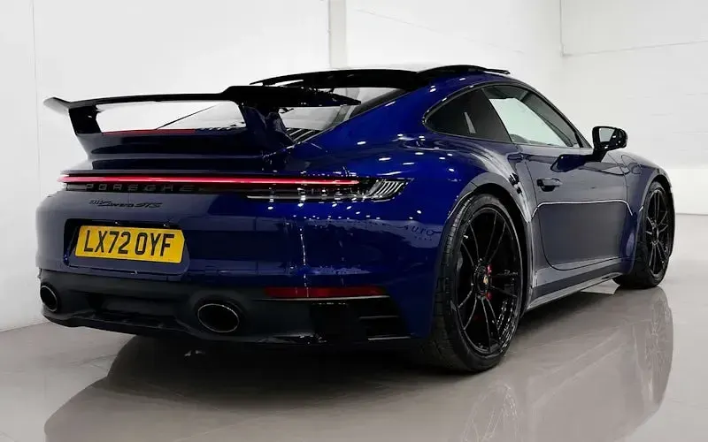 Used Porsche 992 480 HP (353 kW) 2022 Blue Coupe