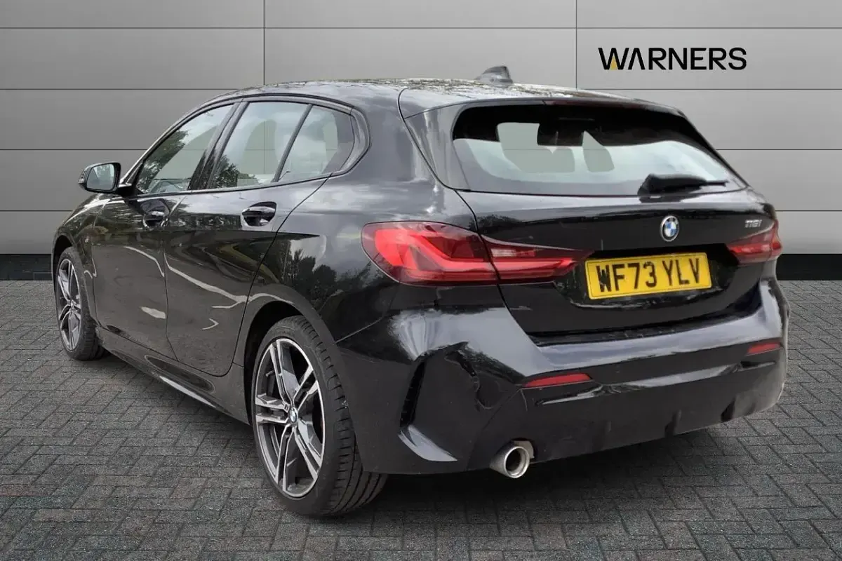 Used BMW 118 M Sport 134 HP (98 kW) 2023 Black Hatchback