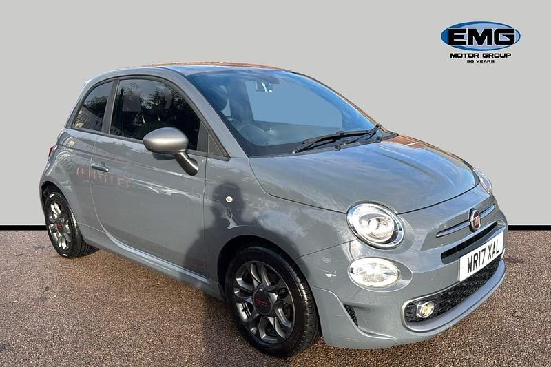 Grey Used 2017 Fiat 500 S Hatchback | £5,695 (Fair price) - Image 1/3