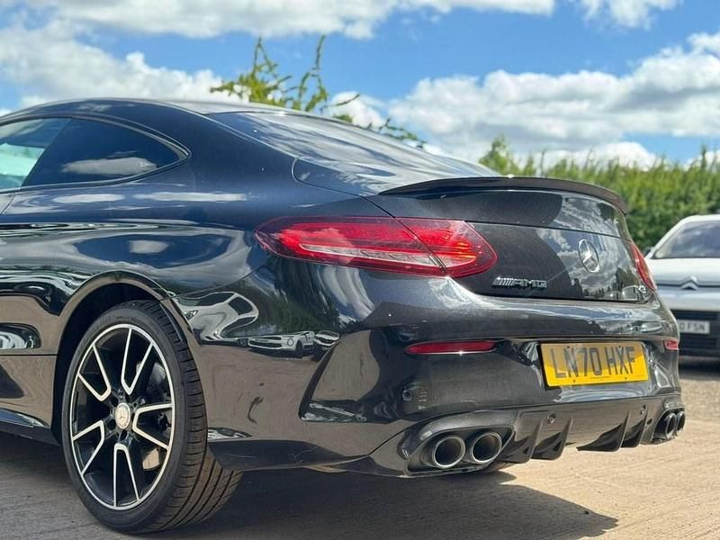 Begagnad Mercedes C43 AMG Premium 2020 Svart Sportkupé