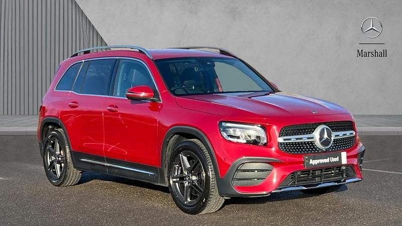 Manufaktur patagonia red metallic Used 2022 Mercedes GLB200 AMG Line Premium SUV | £25,580 (Fair price) - Image 1/4