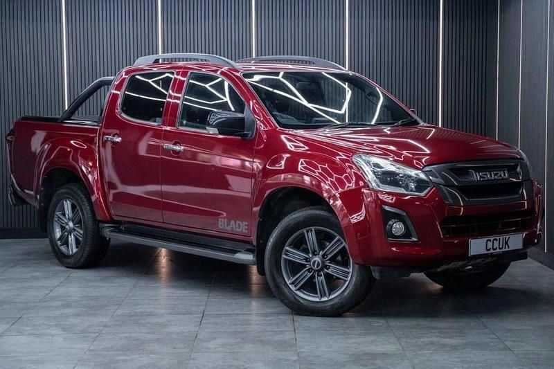 Red Used 2018 Isuzu D-Max Pickup | £15,690 (Fair price) - Image 1/4