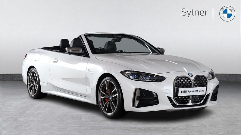 Used BMW M440 M Sport 369 HP (271 kW) 2022 White Sedan