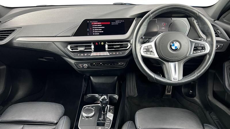 Used BMW 118 M Sport 138 HP (101 kW) 2020 Blue Hatchback