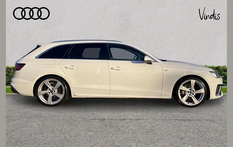 Used Audi A4 S-Line 200 HP (147 kW) 2024 White Estate