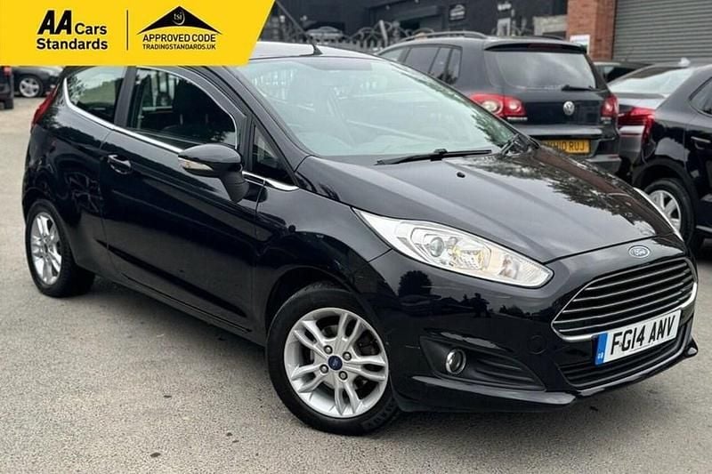Black Used 2014 Ford Fiesta Zetec Hatchback | £4,495 (Super price) - Image 1/1