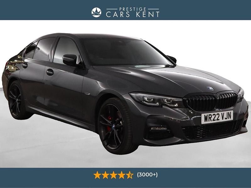 Grey Used 2022 BMW 330e M Sport Sedan | £28,684 (Fair price) - Image 1/3
