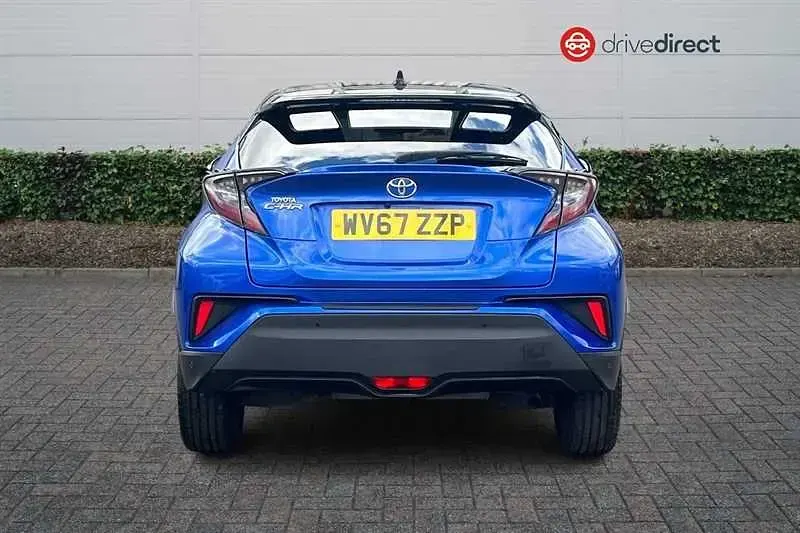 Used Toyota C-HR 116 HP (85 kW) 2017 Blue SUV