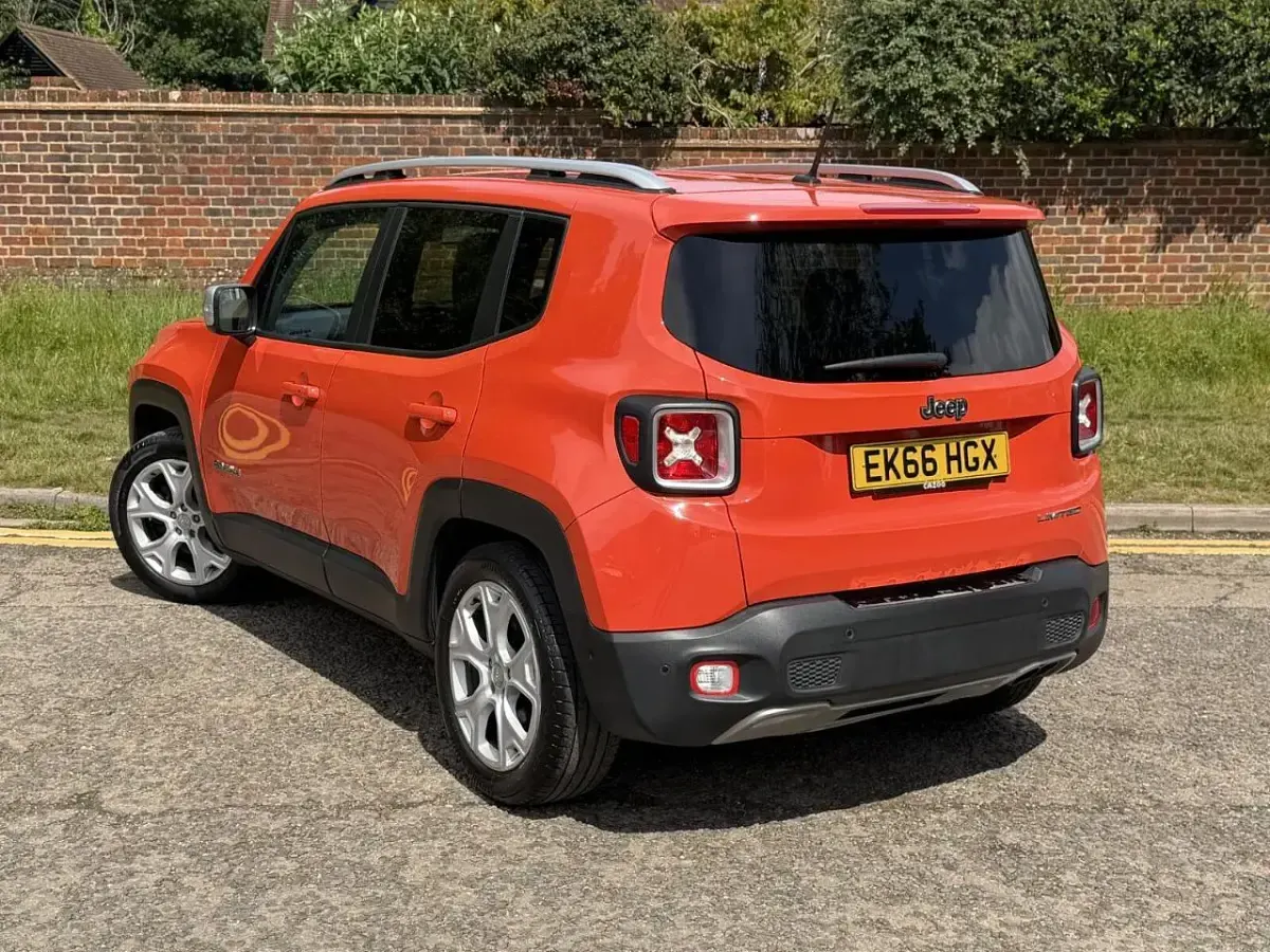 Used Jeep Renegade Limited 120 HP (88 kW) 2016 Orange SUV
