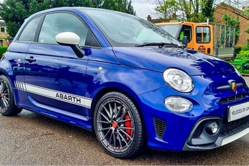 Blue Used 2021 Fiat 500 Hatchback | £17,995 (Expensive) - Image 1/4