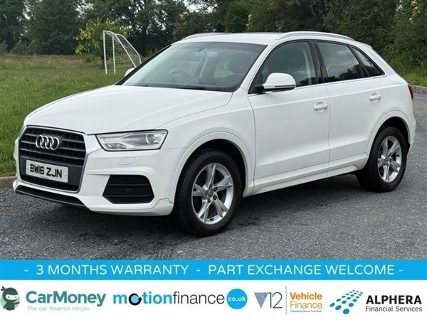 White Used 2016 Audi Q3 Comfort SUV | £11,988 (A bit pricey) - Image 1/1