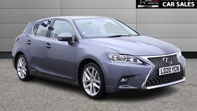 Grey Used 2020 Lexus CT200h Hatchback | £16,800 (Good price) - Image 1/4
