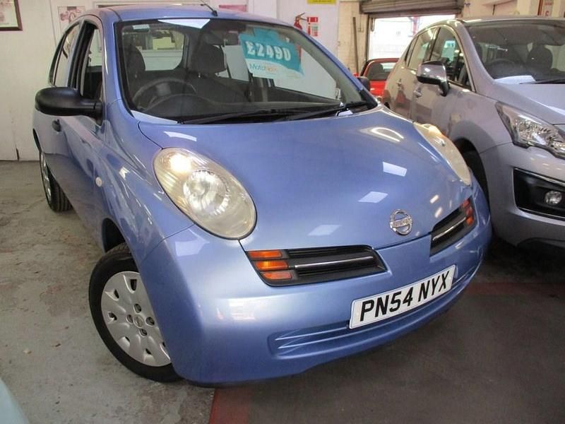 Used Nissan Micra 64 HP (47 kW) 2004 Blue Hatchback