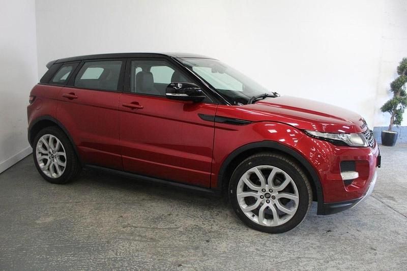 Used Land Rover Range Rover evoque Dynamic 190 HP (139 kW) 2012 Red SUV