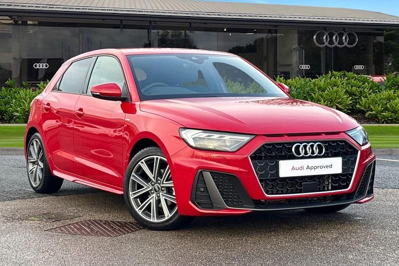 Red Used 2025 Audi A1 S-Line Hatchback | £23,625 (Fair price) - Image 1/4