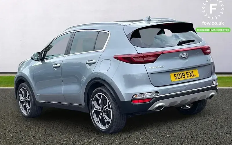 Used Kia Sportage GT-Line 136 HP (100 kW) 2019 Silver SUV