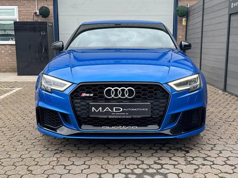 Used Audi RS3 Comfort 400 HP (294 kW) 2017 Blue Sedan