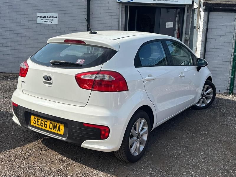 Used Kia Rio 2017 White Hatchback
