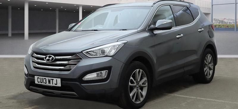 Used Hyundai Santa Fe Premium 194 HP (142 kW) 2013 Silver SUV