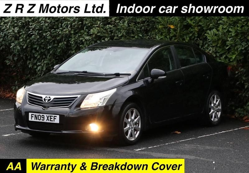 Black Used 2009 Toyota Avensis Sedan | £3,199 (Super price) - Image 1/3