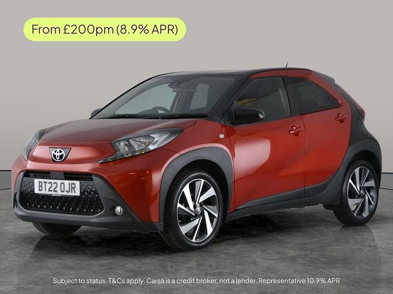 Red Used 2022 Toyota Aygo X SUV | £14,159 (Fair price) - Image 1/2