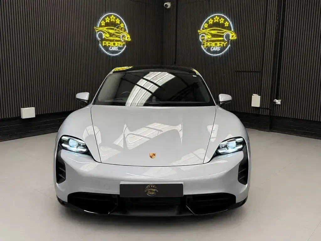 Used Porsche Taycan 500 kW (680 HP) 2020 Silver Sedan