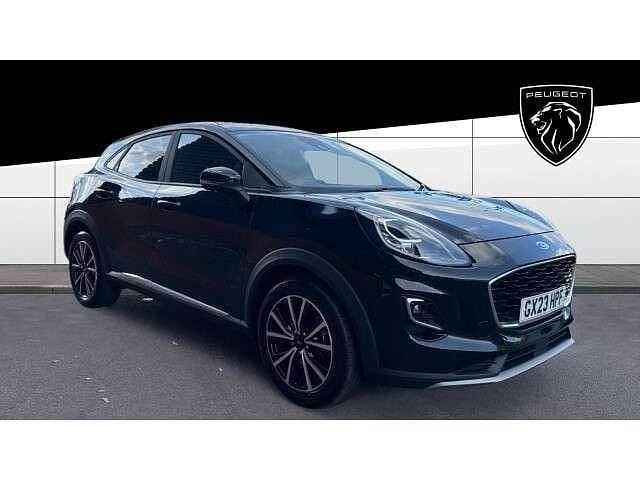 Black Used 2023 Ford Puma Gen-E Titanium SUV | £16,203 (Good price) - Image 1/4