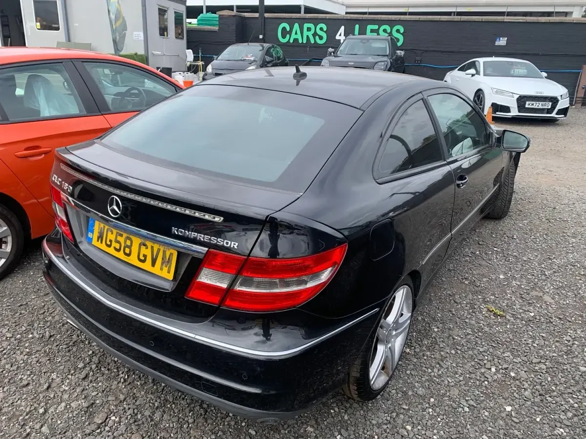 Used Mercedes CLC180 2008 Black Coupe