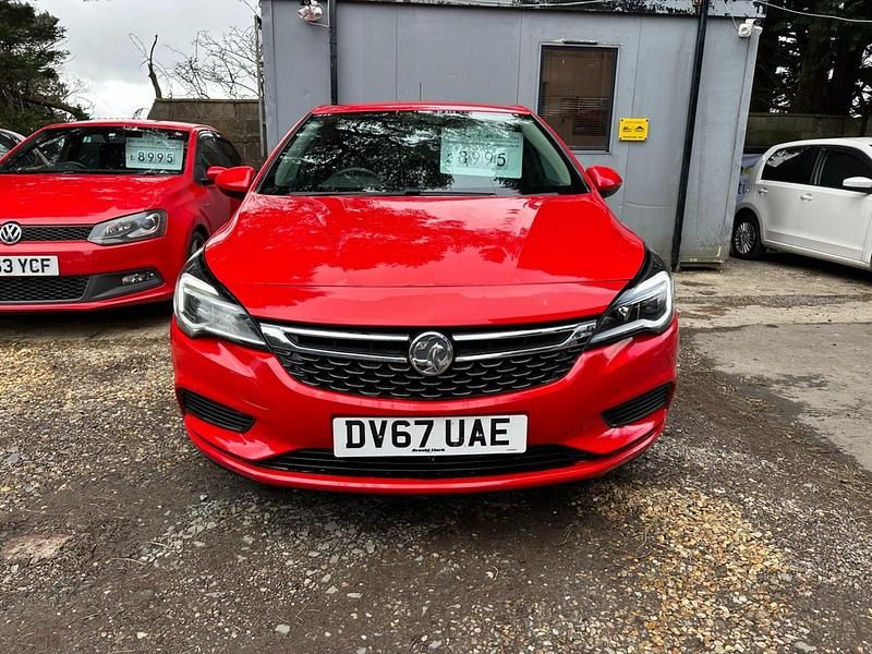 Used Vauxhall Astra Design Edition 2017 Red Hatchback