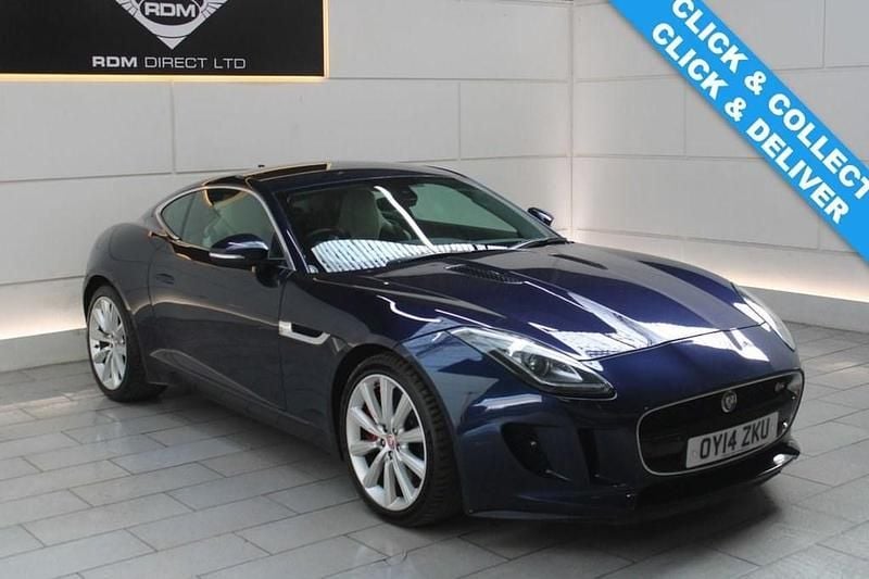 Used Jaguar F-Type S 380 HP (279 kW) 2014 Blue Coupe