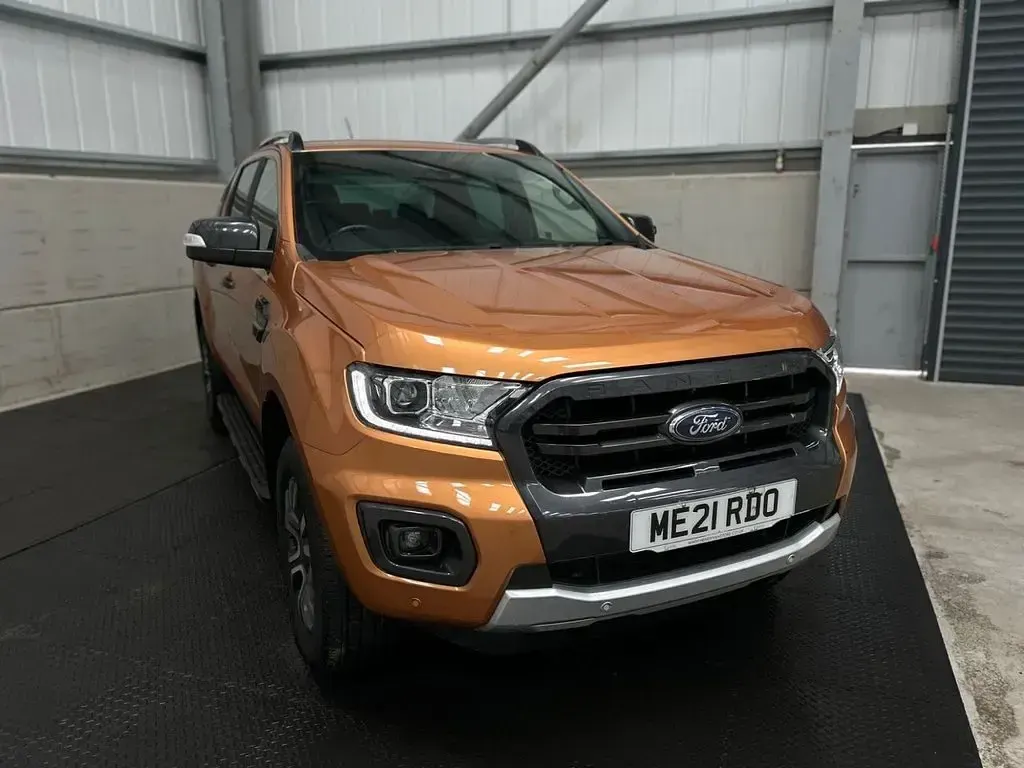 Used Ford Ranger Wildtrack 213 HP (156 kW) 2021 Orange Pickup