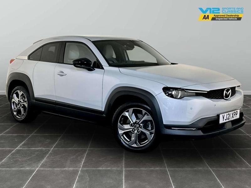 Silver Used 2021 Mazda MX30 Edition SUV | £7,995 (Fair price) - Image 1/3