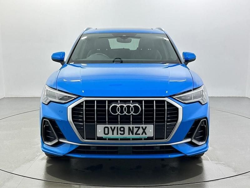 Used Audi Q3 S-Line 150 HP (110 kW) 2019 Blue SUV
